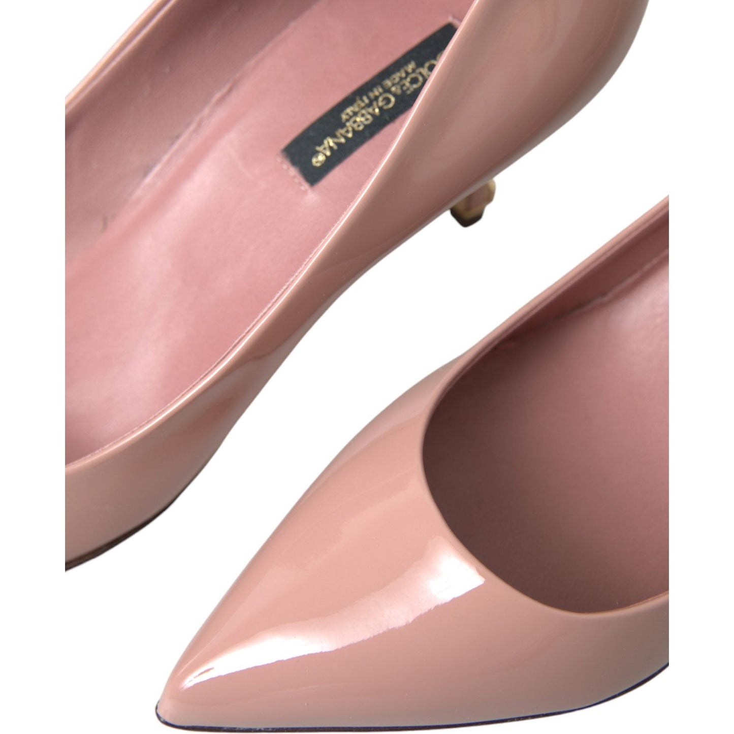 Dolce & Gabbana Pink Patent Stiletto Pumps - Elevate Your Glamour Dolce & Gabbana