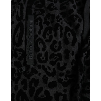 Dolce & Gabbana Elegant Leopard Joggers for Men Dolce & Gabbana