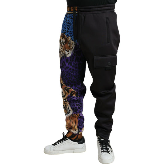 Dolce & Gabbana Stunning Exotic Print Jogger Pants Dolce & Gabbana