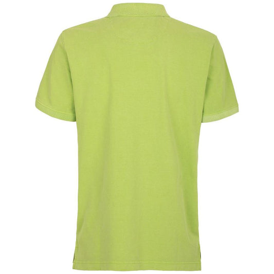 Fred Mello Chic Apple Green Embroidered Polo Fred Mello