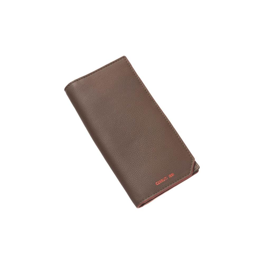 Cerruti 1881 Brown Leather Men Wallet Cerruti 1881