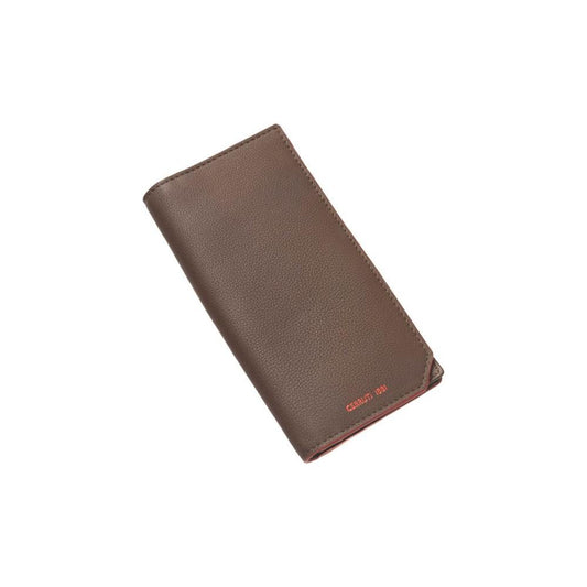 Cerruti 1881 Brown Leather Men Wallet Cerruti 1881