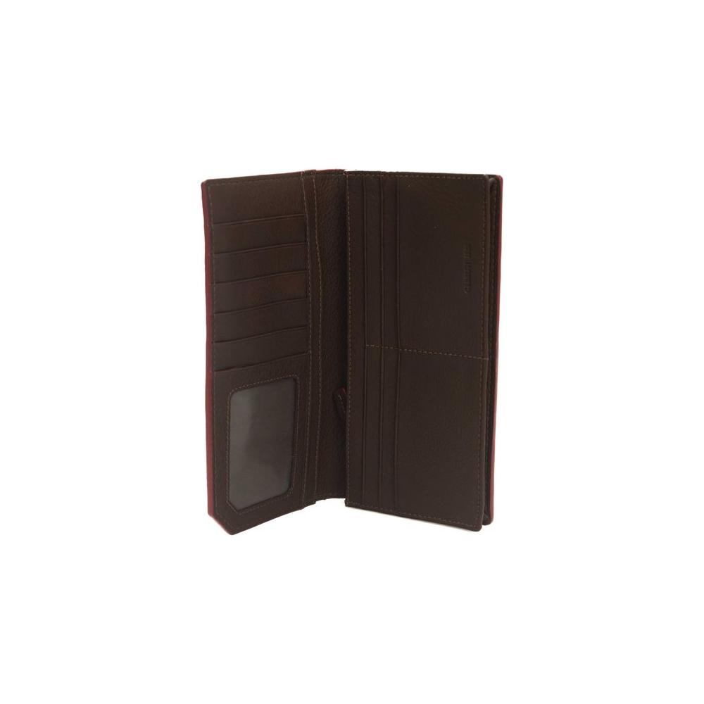 Cerruti 1881 Brown Leather Men Wallet Cerruti 1881