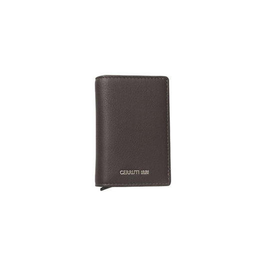 Cerruti 1881 Brown Leather Men Wallet Cerruti 1881