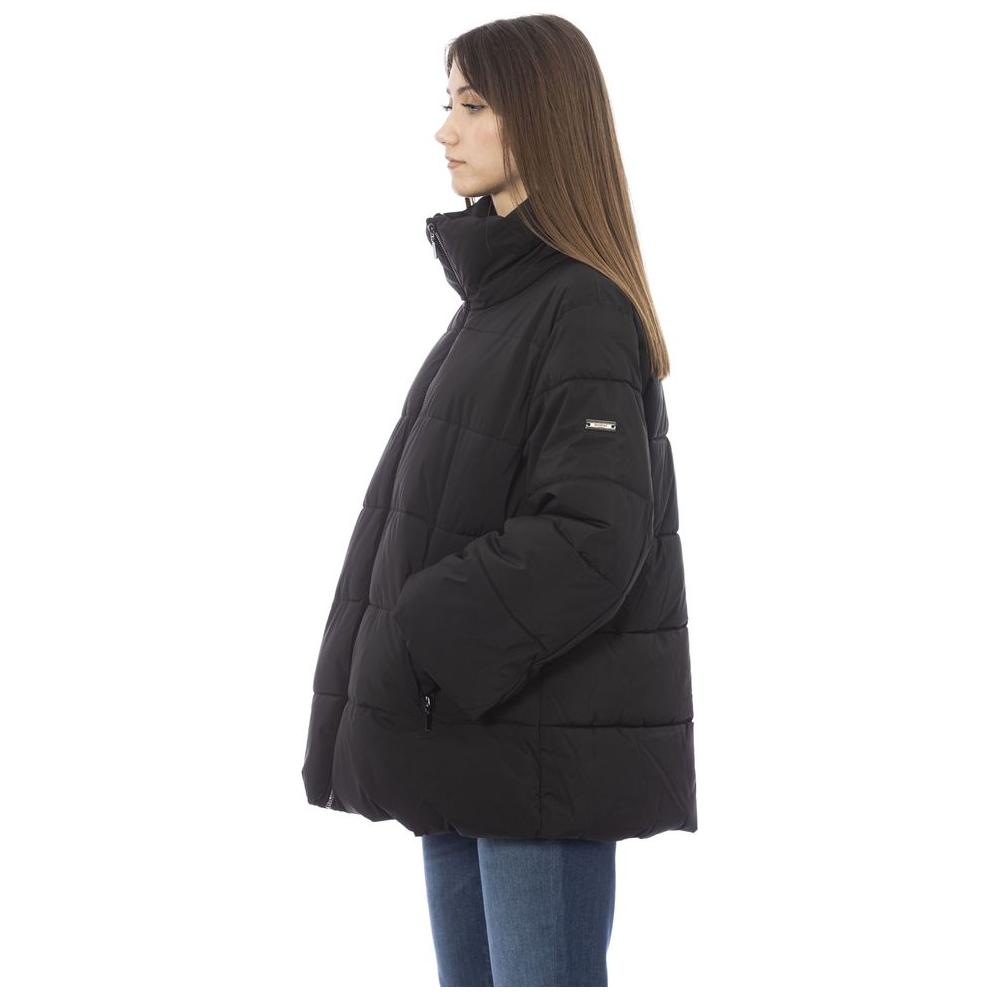 Baldinini Trend Black Polyamide Women Jacket