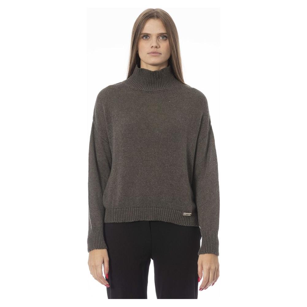 Baldinini Trend Green Viscose Women Sweater Baldinini Trend