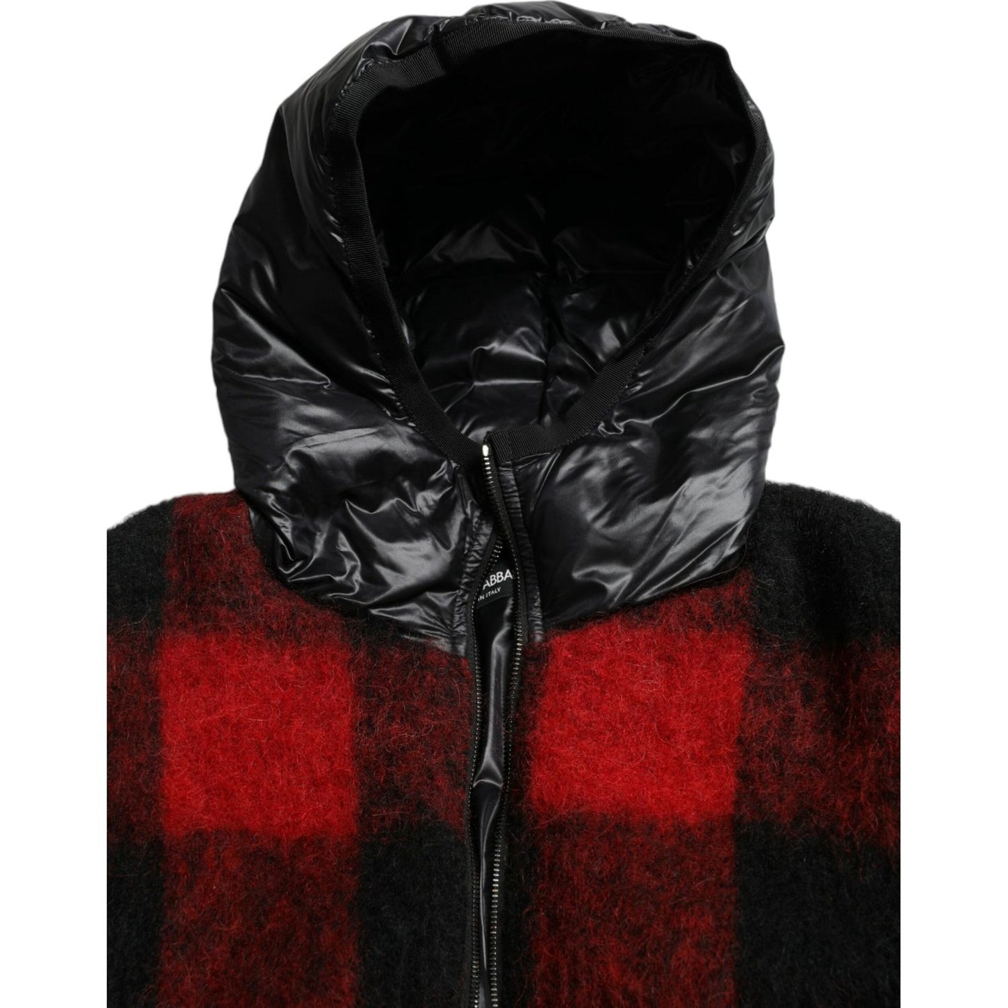 Dolce & Gabbana Elegant Buffalo Check Poncho Jacket Dolce & Gabbana