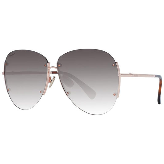 Rose Gold Women Sunglasses Max Mara