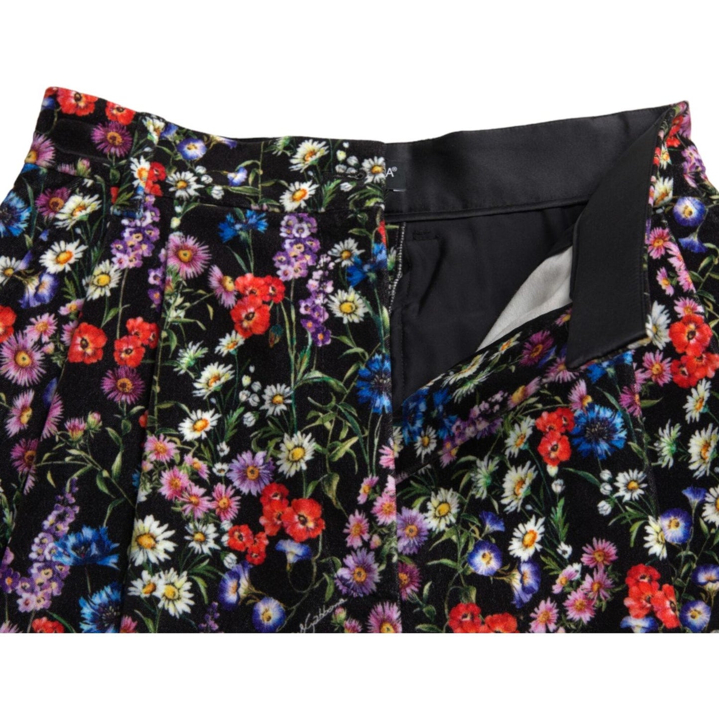 Dolce & Gabbana Chic Floral High Waist Hot Pants Shorts Dolce & Gabbana