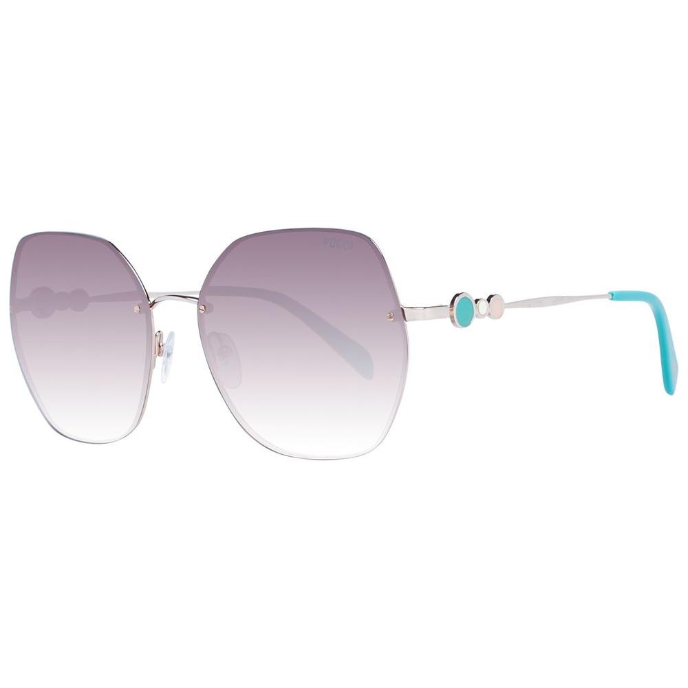 Emilio Pucci Rose Gold Women Sunglasses Emilio Pucci