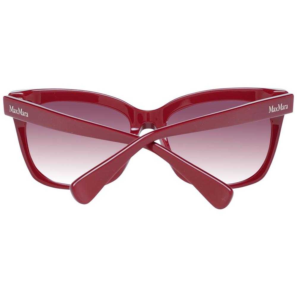 Max Mara Burgundy Women Sunglasses Max Mara