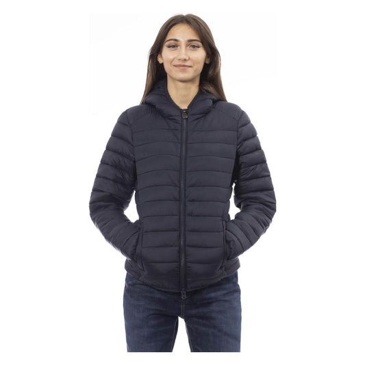 Invicta Blue Nylon Women Jacket Invicta