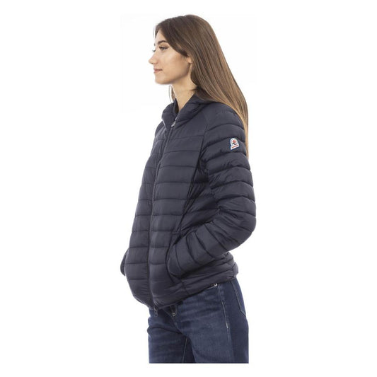 Invicta Blue Nylon Women Jacket Invicta