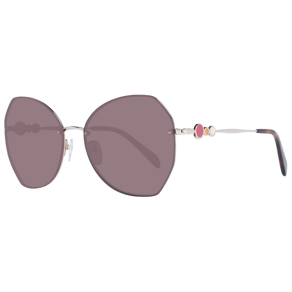 Rose Gold Women Sunglasses Emilio Pucci