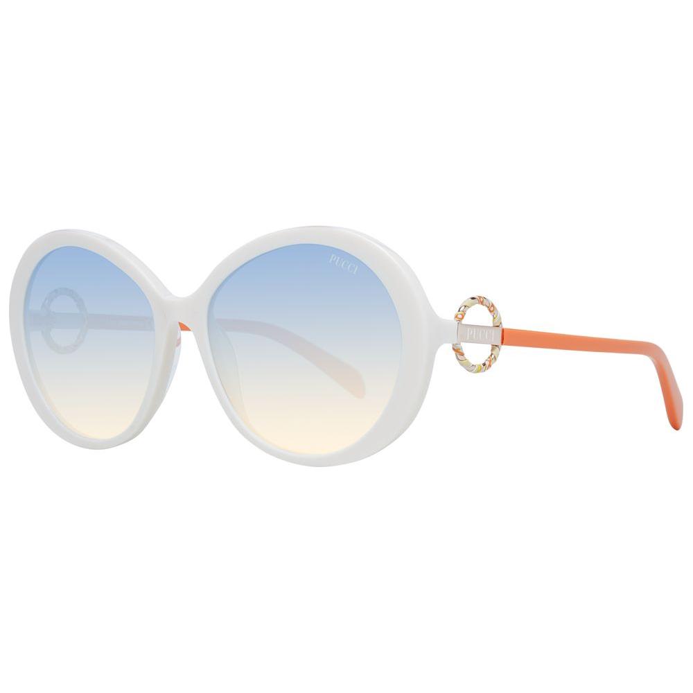 White Women Sunglasses Emilio Pucci