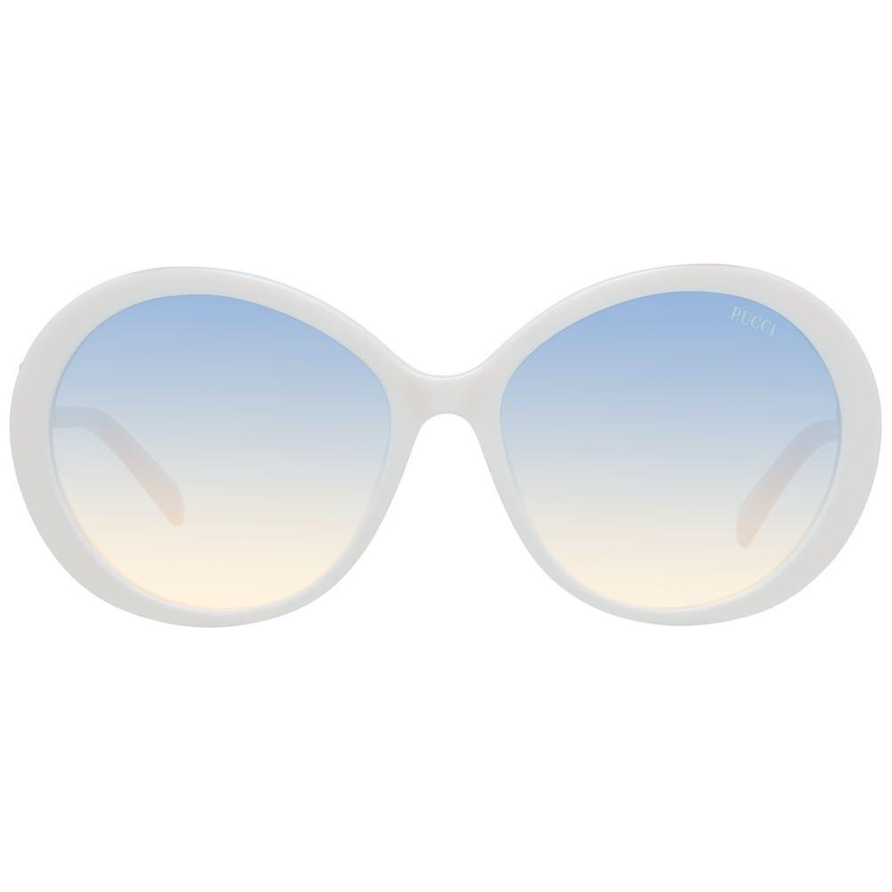 White Women Sunglasses Emilio Pucci