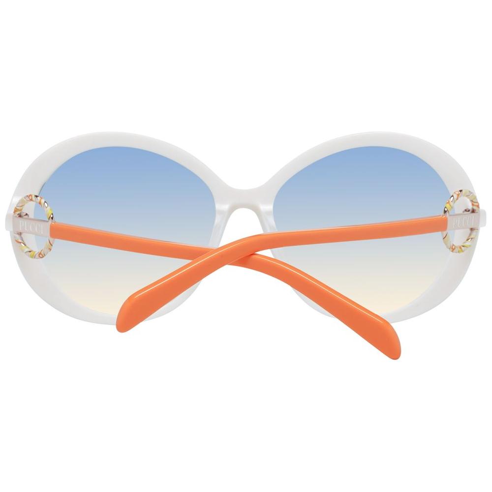 White Women Sunglasses Emilio Pucci