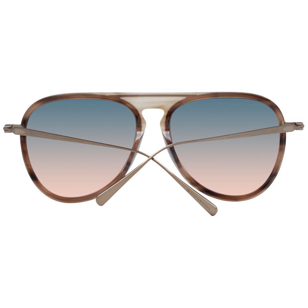 Scotch & Soda Brown Men Sunglasses Scotch & Soda