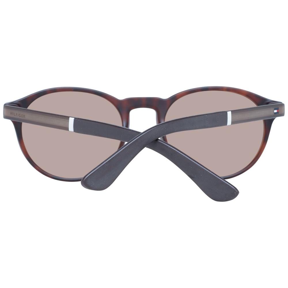 Tommy Hilfiger Brown Men Sunglasses Tommy Hilfiger