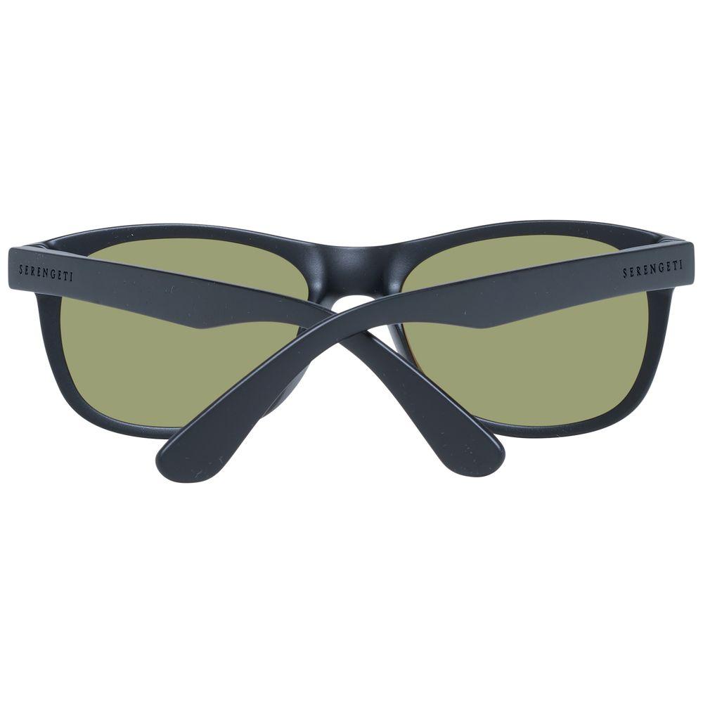 Black Unisex Sunglasses Serengeti