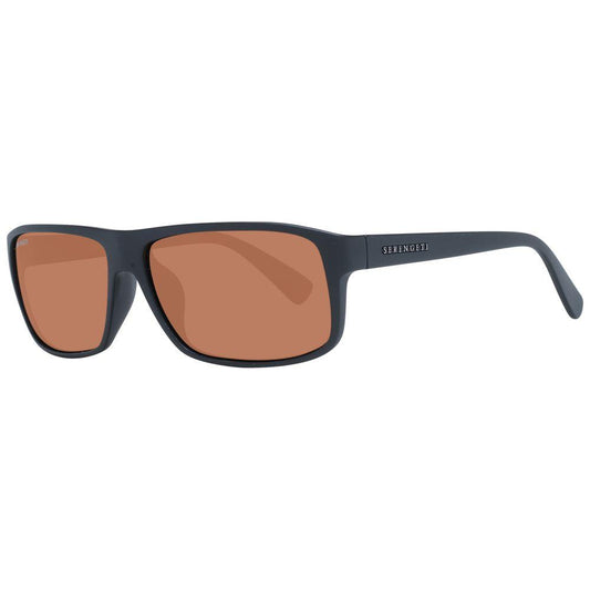 Black Unisex Sunglasses Serengeti