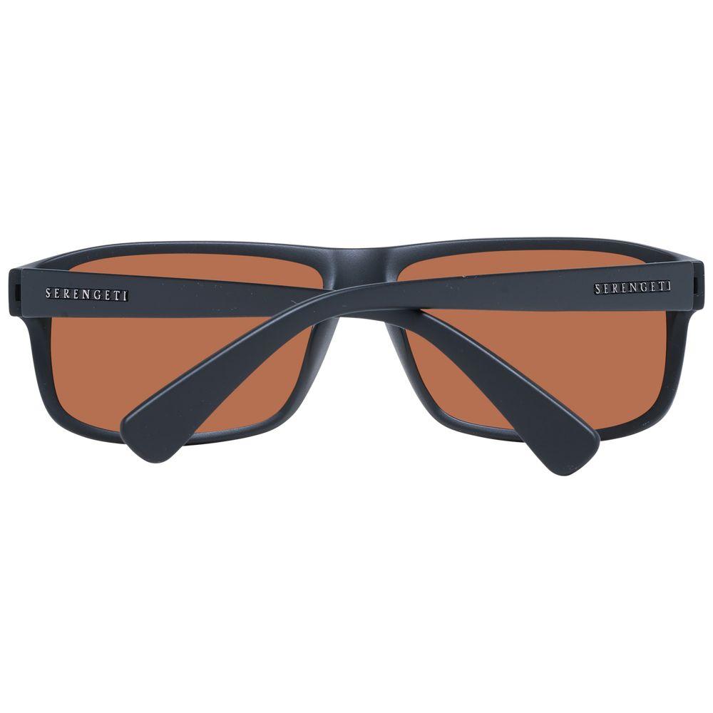 Serengeti Black Unisex Sunglasses Serengeti