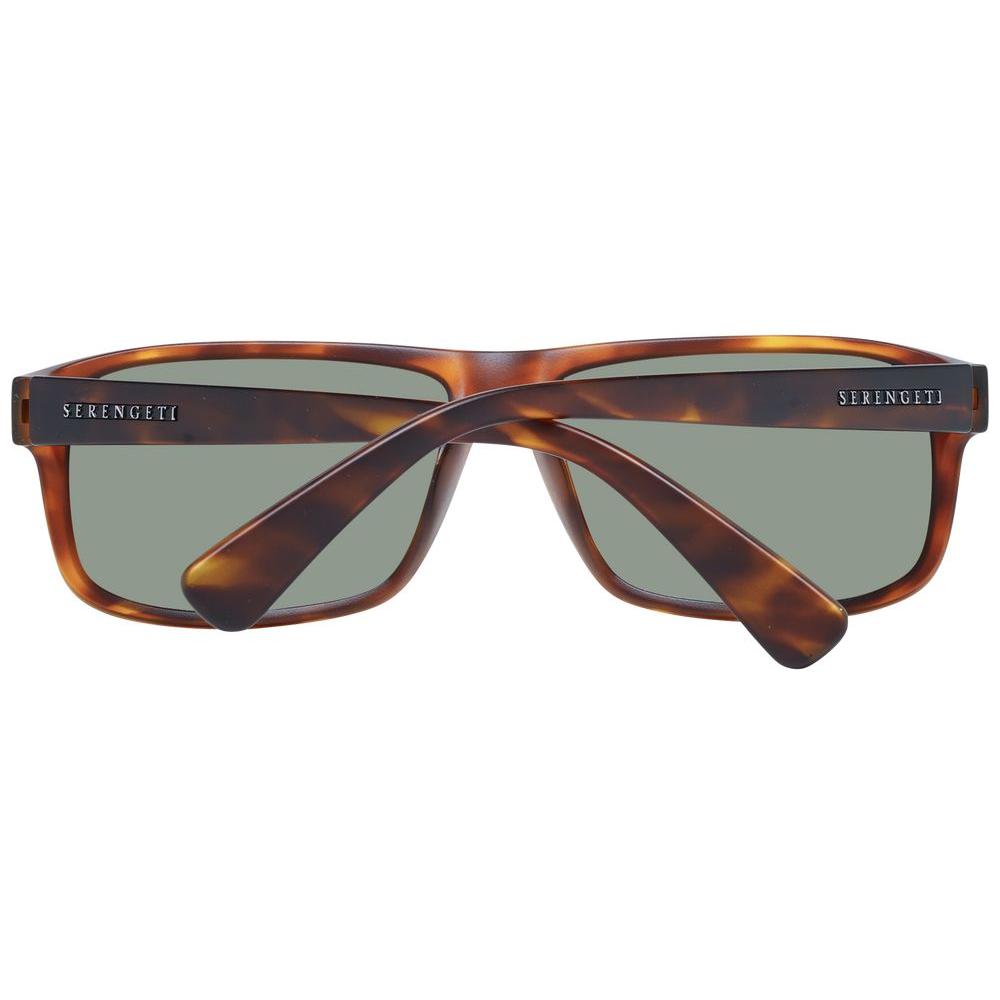 Brown Unisex Sunglasses Serengeti