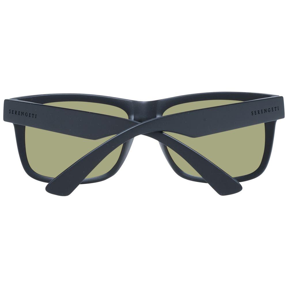 Black Unisex Sunglasses Serengeti