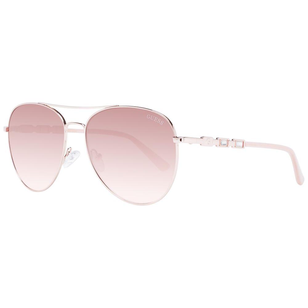 Rose Gold Women Sunglasses Guess