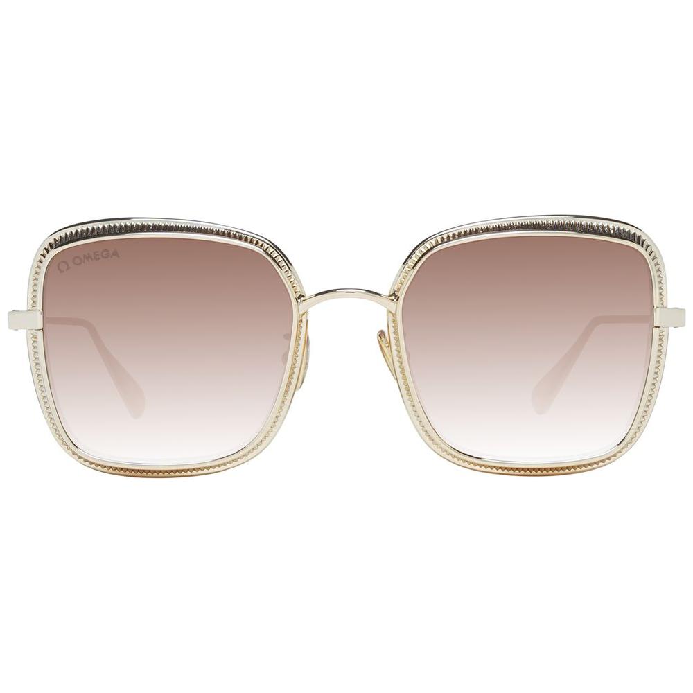 Omega Gold Women Sunglasses Omega