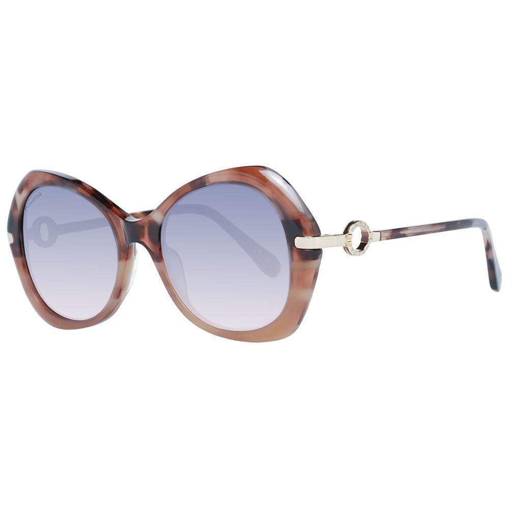 Omega Brown Women Sunglasses Omega