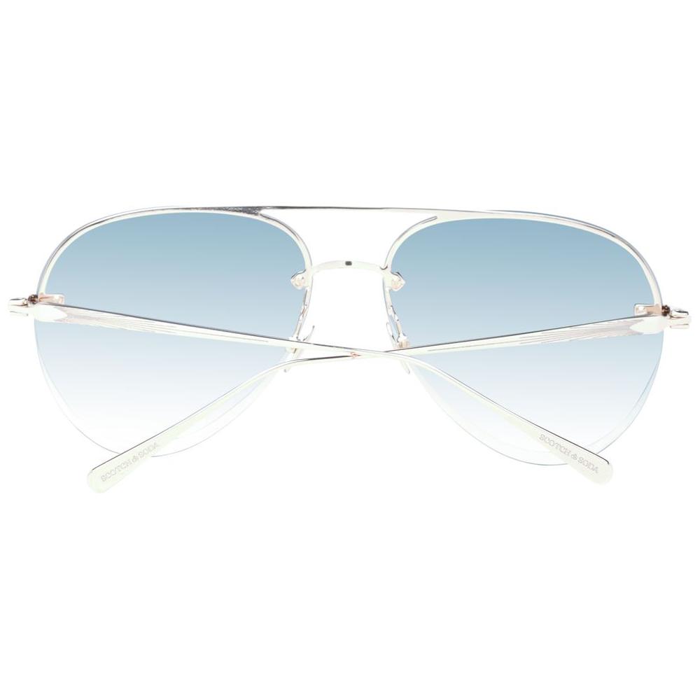 Scotch & Soda Gold Women Sunglasses Scotch & Soda