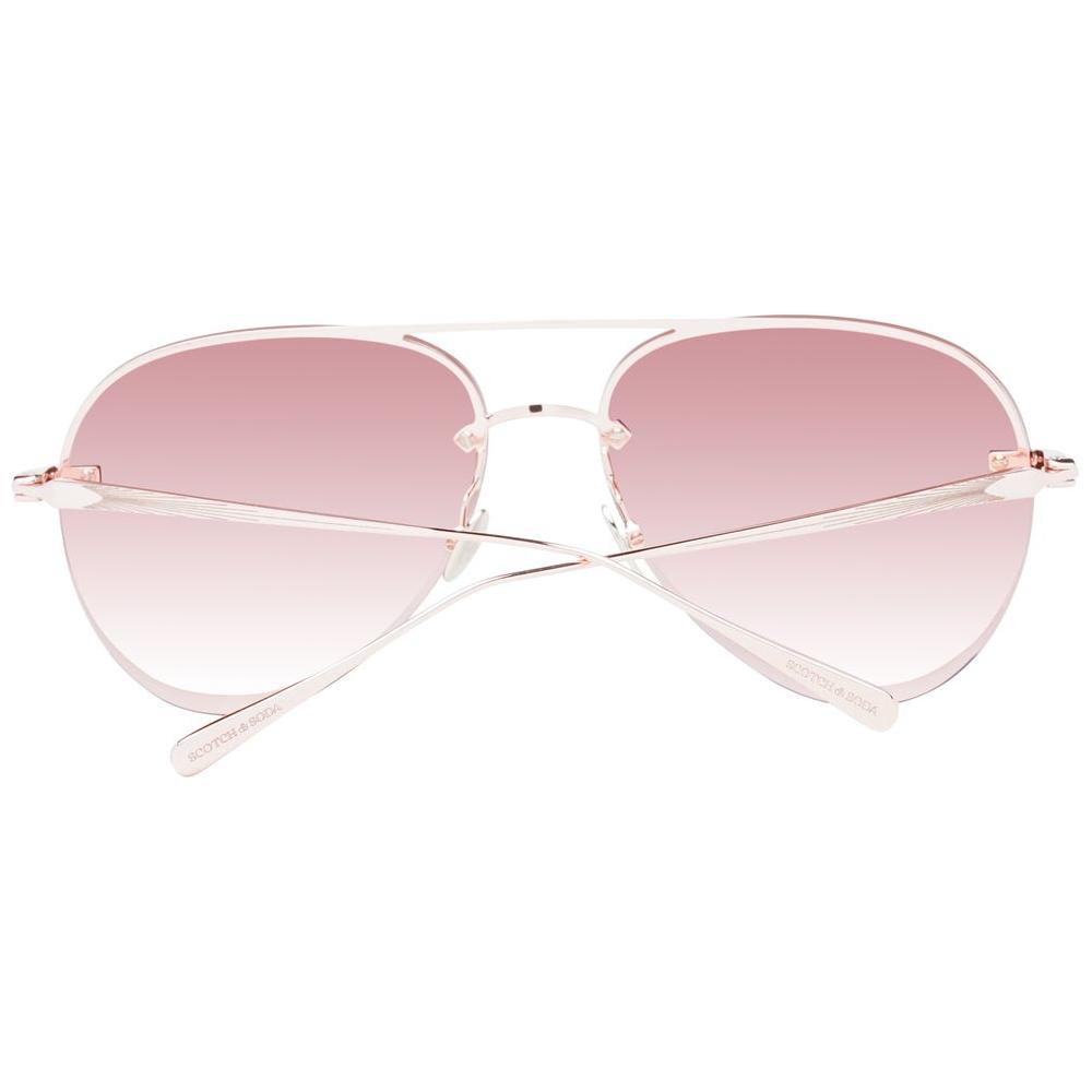 Scotch & Soda Rose Gold Women Sunglasses Scotch & Soda