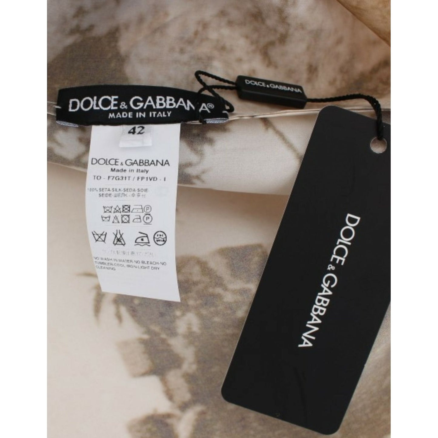 Dolce & Gabbana Enchanted Sicily Taormina Print Silk Blouse Dolce & Gabbana