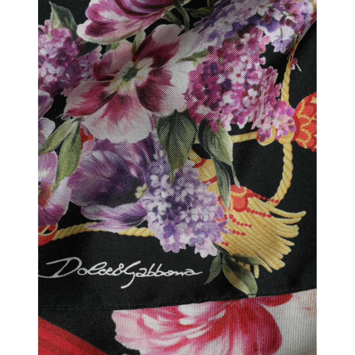 Dolce & Gabbana Elegant Floral Silk Maxi Dress Dolce & Gabbana