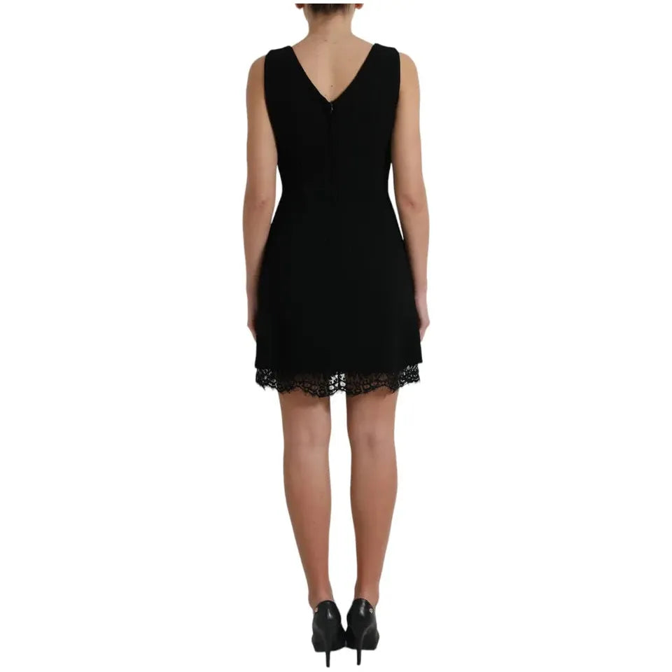 Dolce & Gabbana Elegant Sleeveless A-Line Mini Dress Dolce & Gabbana