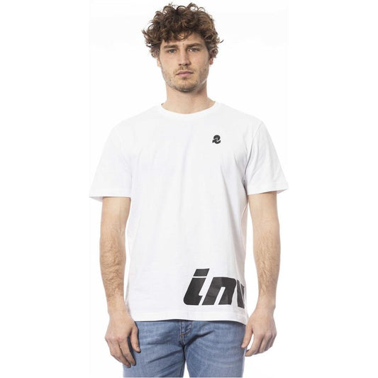 Invicta White Cotton Men T-Shirt Invicta