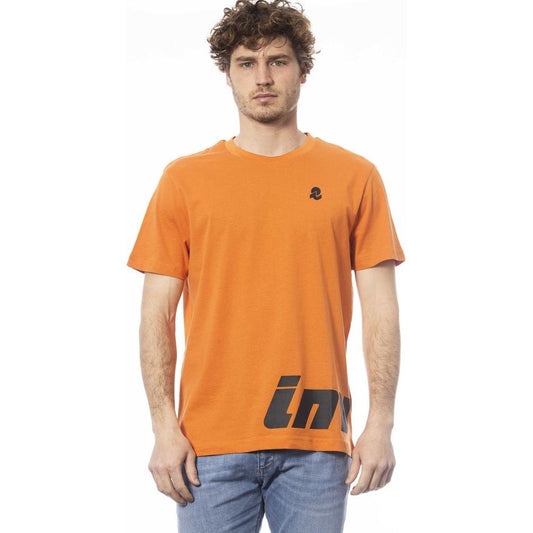 Invicta Orange Cotton Men T-Shirt Invicta