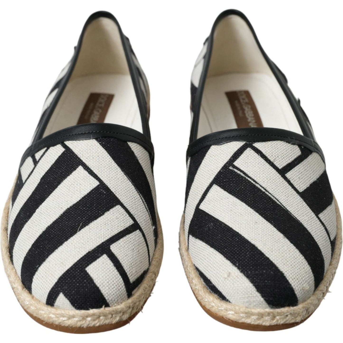 Dolce & Gabbana Chic Striped Canvas Espadrilles Dolce & Gabbana