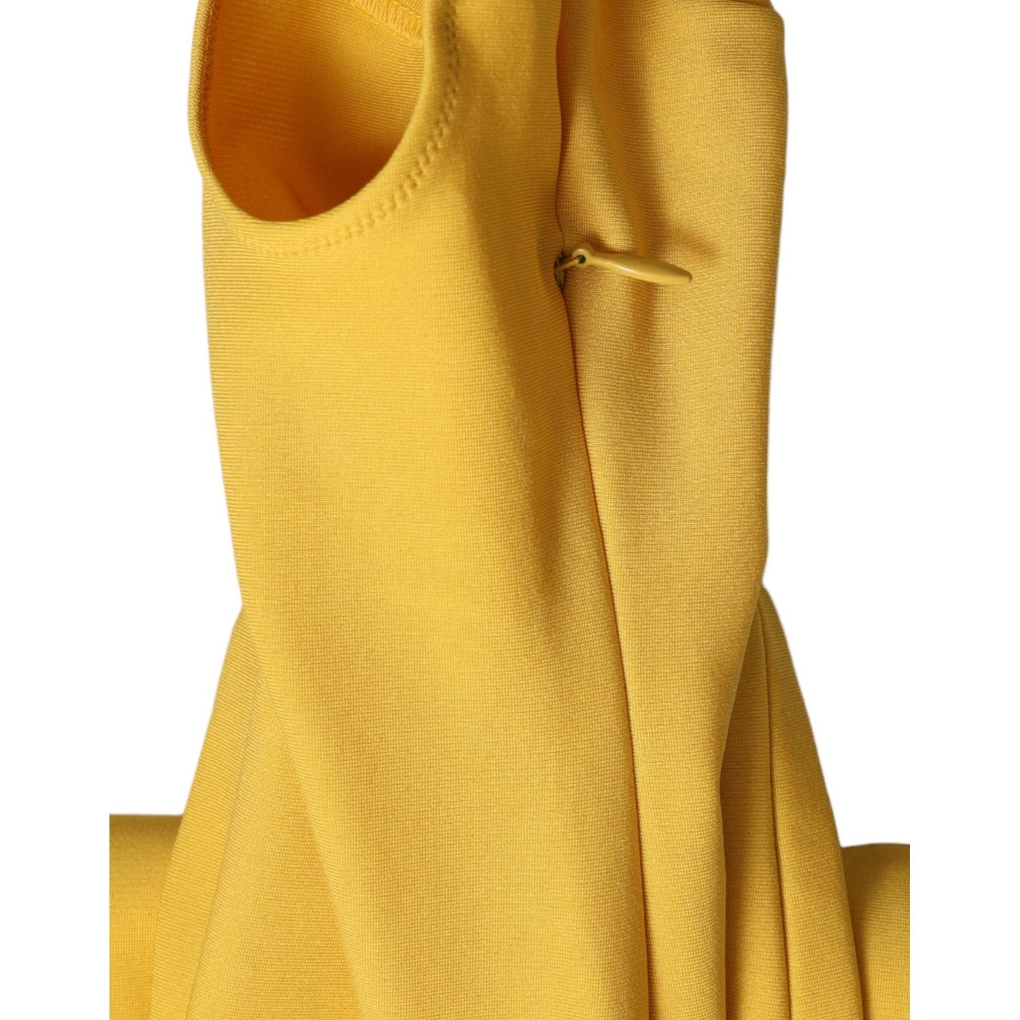 Dolce & Gabbana Elegant High Waist Yellow Leggings Dolce & Gabbana