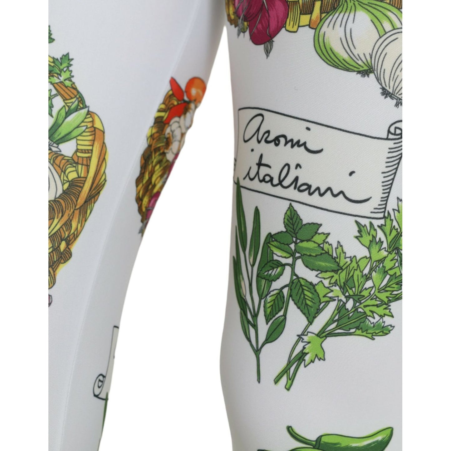 Dolce & Gabbana Elegant High Waist Printed Leggings Dolce & Gabbana