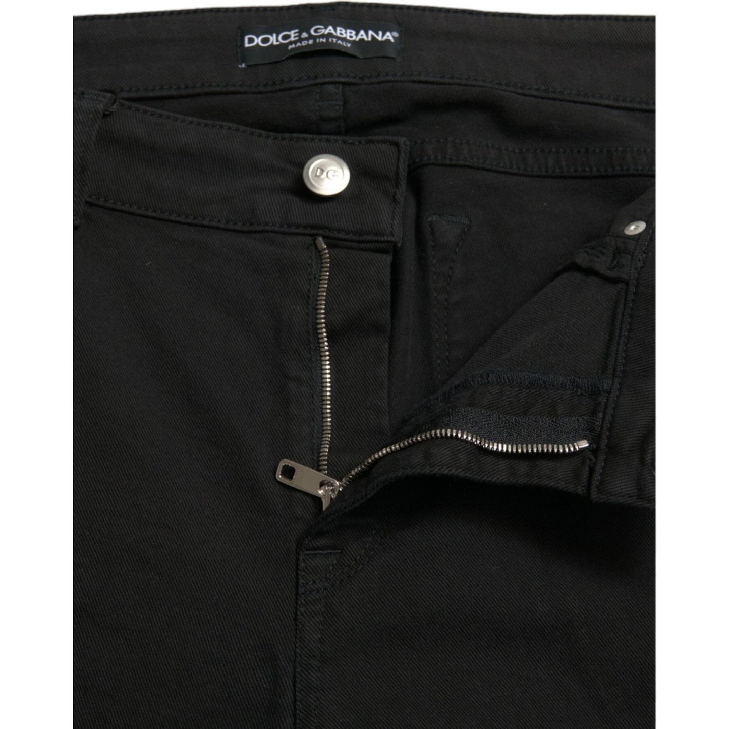 Dolce & Gabbana Elegant Mid-Waist Stretch Jeans Dolce & Gabbana