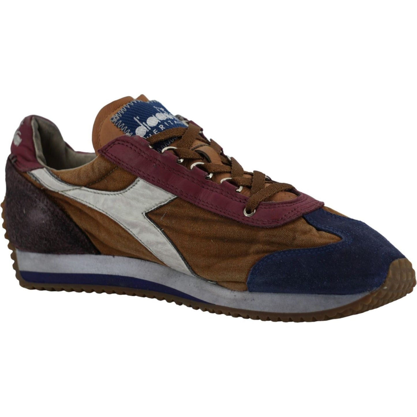 Diadora Equipe H Dirty Stone Wash Evo Sneakers in Hazel Diadora