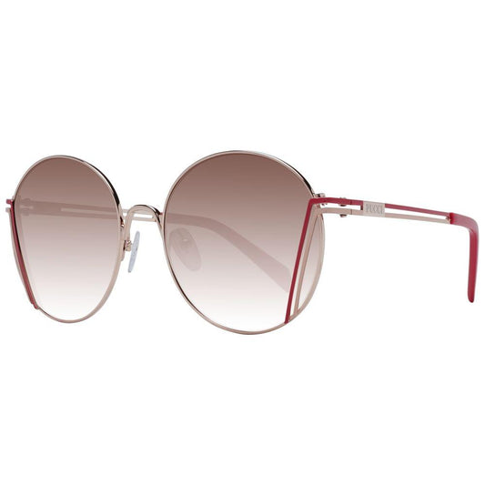 Emilio Pucci Rose Gold Women Sunglasses Emilio Pucci