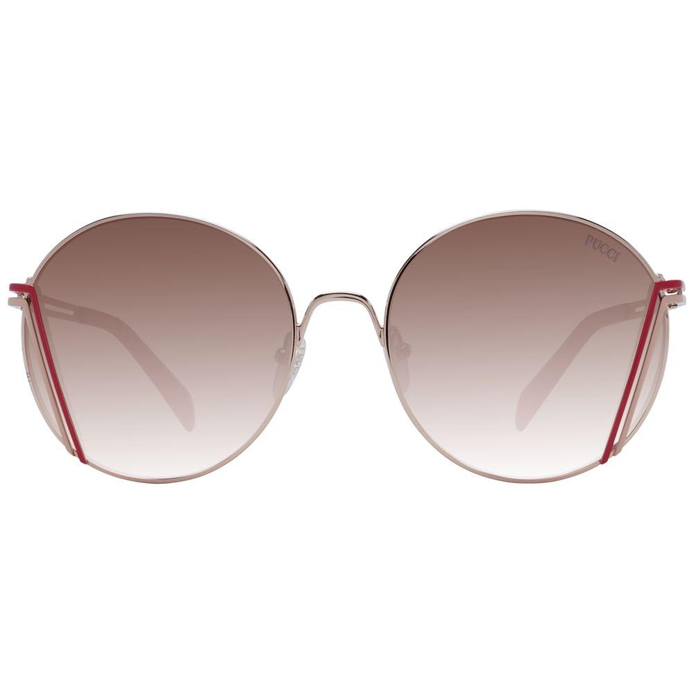 Emilio Pucci Rose Gold Women Sunglasses Emilio Pucci