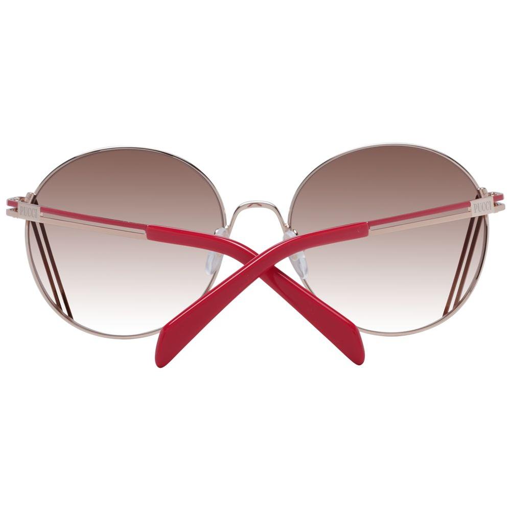 Emilio Pucci Rose Gold Women Sunglasses Emilio Pucci