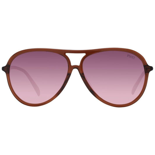 Emilio Pucci Brown Women Sunglasses