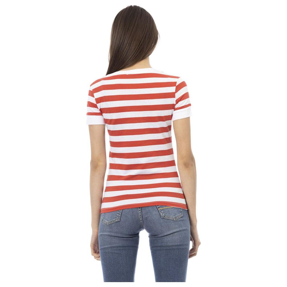 Trussardi Action Multicolor Cotton Women T-Shirt Trussardi Action