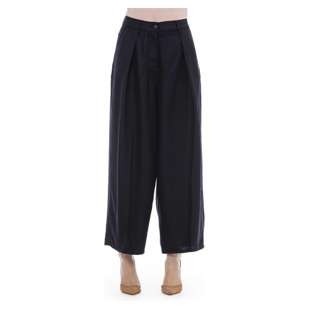 Jacob Cohen Black Cotton Women's Pant Jacob Cohen