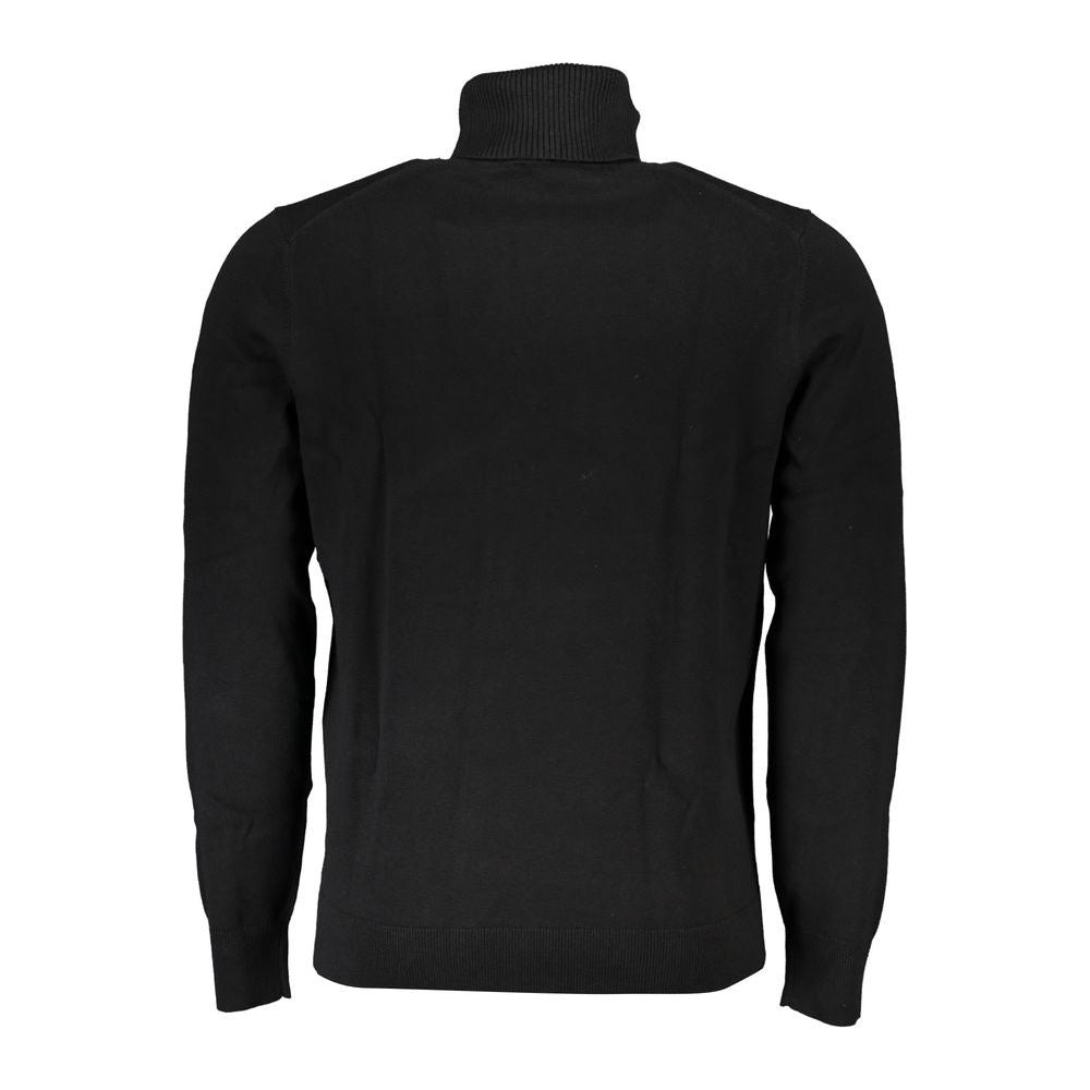 Hugo Boss Elegant Cotton-Cashmere Turtleneck Sweater Hugo Boss